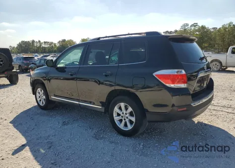 2012 Toyota Highlander Base из США, поврежденный, VIN 5TDZK3EH5CS088465